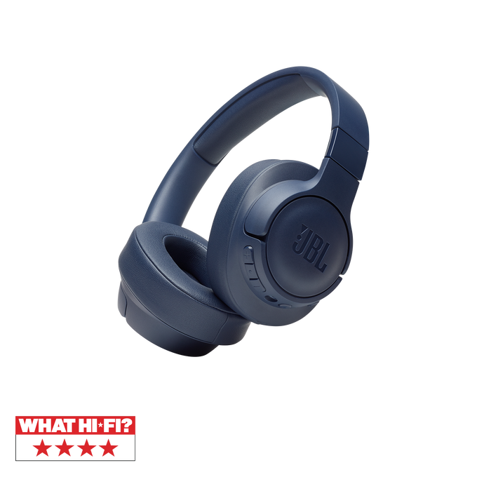 JBL Tune 750BTNC - Blue - Wireless Over-Ear ANC Headphones - Hero image number null
